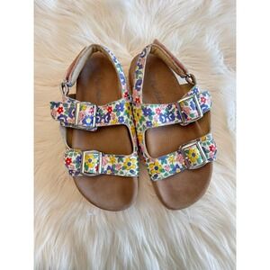 Mini Boden size 33 or 1.5 floral sandals